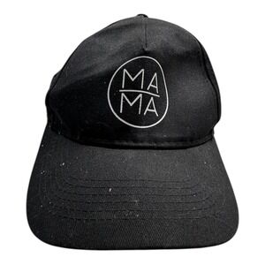 The Belly Boxes Black Mama Baseball‎ Cap Adjustable Strap Cotton
